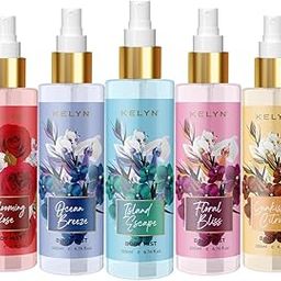 KELYN Body Mist Perfume 200ML Long Lasting Scent Spray Gift For Women 1000ml Pack Of 5-image-18