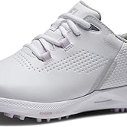 Women's Fj Fuel Golf Shoe, White/White/Pink, 9.5-picture-36