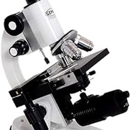 Gemkolabwell Compound Medical Pathology Microscope with Slides for Students Magnification: 100X to 1500X-13