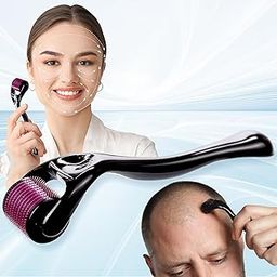 Metaverse Derma Roller For Hair Growth 0.5 mm with 540 Stainless Steel Needles | Repairs Damaged Hair, Activates Hair Follicles | For Hair Fall & Hair Thickening | Reduces Acne Scars | Safe & Effective To Use-image-54