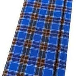 Cotton Lungis for Men Blue Colour Checks 2Mts Pack of 2 Piece-image-93