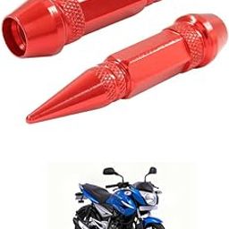 LOVMOTO Universal 2PC Spiked Aluminum Stem Valve Caps Dustproof Tire Wheel Stem Caps for Cars,SUVs,Trucks Bicycles and Motorcycles Comfortable with Xc-d 125-image-59