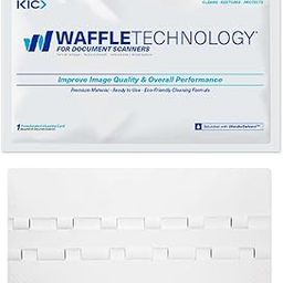 Sheet Fed Scanner Cleaning Card featuring Waffletechnology-17