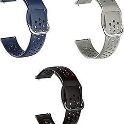 Sounce Active Watch Straps/Watch Band Compatible for Removable Straps ONLY for Amazfit Bip, Amazfit GTS, Galaxy Watch Active 2, Gear S2 Classic, Samsung Gear, Boat, Firebolt, Noise-image-6