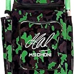 STAR HOUSE MSD Sign.Cricket Kit Bag Full Padded Foam Inside (Green)-image-15