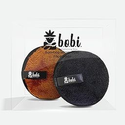 Bobi Mircorfibre Reusable Soft Makeup Remover Cleansing Pads for Face, Eyes, Lipstick for All Skin | Washable Removal Cloth Lasts Upto 150 Washes | Facial Cleansing Puffs - Pack of 2 (Multicolor)-5