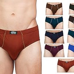Men's Cotton Briefs Pack of 10 - Breathable and Comfortable | Fun Colors & Budget-Friendly | Classic & Cool Style | Value Pack | 10x The Comfort, 10x The Style-picture-25