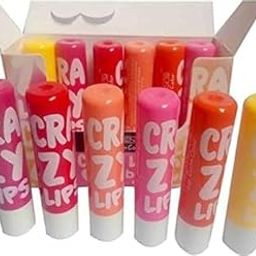 Lips trending lipstick Mix Color Lip Balm Pack of 12 (multicolor) MIX 10 g Fruit-image-98