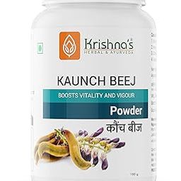 Krishna's Kaunch Beej (Mucuna pruriens) Powder - 100 g | 100% Natural Kaunch seeds | Boosts Vigour & Vitality-image-19