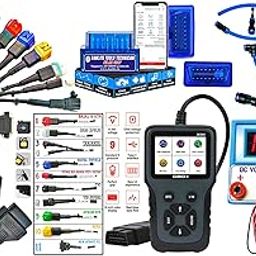 Danlite BS6 BS7 Bike Scanning 21 Coplar Premium Cable for Diagnosing BS6 and BS7 Motorcycles with V311 OBD-II Scanner (Color7)-13