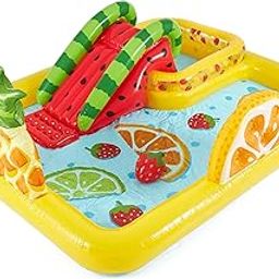 Intex Fun 'n Fruity Inflatable Play Center, for Ages 2+, Multicolor-1