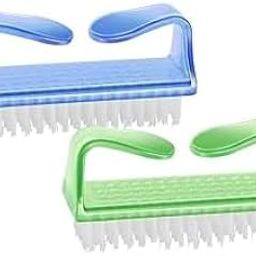 ZAUKY Multicolor Set Nail Cleaning Brush Set, 8.2 cm Length, 2 Pieces, Plastic Handle-image-32