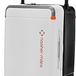 nasher miles Oslo Hard-Sided Polycarbonate TSA Lock Cabin Luggage 20 inch | 55cm | 8 Wheels Small Trolley Bag for Travel | Suitcase (Black)-picture-36