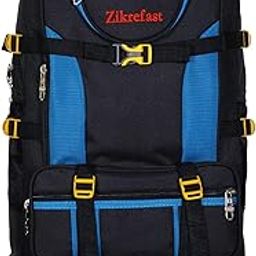 55L Large Waterproof Travel Backpack for Men Heavy-Duty Rucksack with Buckle Straps & Multi Compartments Hiking, Trekking, Camping, College, Laptop Bag-image-92