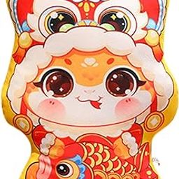 FASHIONMYDAY New Year Throw Pillow Decorative Pillow for Bed Couch Room Decor Koi Pillows-image-83