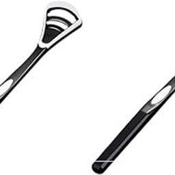 MAPPERZ Dental Tongue Cleaner, Pvc Scraper Brush Enhance Oral Hygiene, Remove Bacteria, Freshener For Bad Breath, Ergonomic Design, Easy To Use, Lightweight Tool (Pack of 2)-image-26