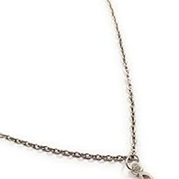 Treble clef motif pendant with chain-image-45