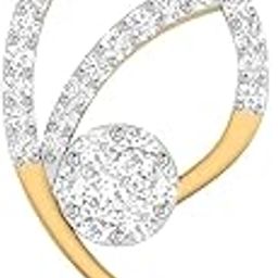 pc jeweller Yellow Gold and Solitaire Pendant for Women-picture-30