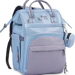 Kuah Kuah- Vegan Leather Spacious Diaper Bags for Mom,Baby Bag for Mother Travel,Maternity Bags for Mother and Baby,Water-Resistant Baby Diaper Bags for 0-3 Year Baby-image-53