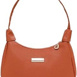 Classic Hobo Shoulder Bag, Black Faux Leather, Women Shoulder Bag Fashion New Pattern Simple Solid Zipper Practical Handbag Small Shoulder Bags for Women-picture-13