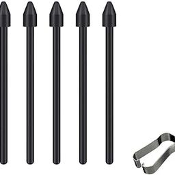 CaoXiong 5 Pcs Pen Tips for Samsung Tab S9 FE Stylus, Galaxy Tab S9 FE S Pen Nibs Replacement, Black-7