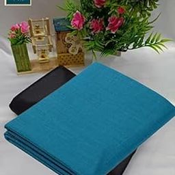 Pri & Su CottLinns Combo of Lycra Blend Solid Shirt & Trouser Fabric 900257 (Green 2 - Brown)-image-62