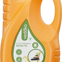 Amazon Brand - Vedaka Cold Pressed Sesame Oil | 5 L Bottle | Gingelly Oil | Cheku/Ghani Oil | 100% Pure, Unrefined | Contains MUFA & Omega-6 PUFA | Contains Natural Antioxidants Lignans & Tocopherols-image-13