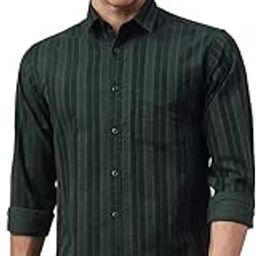 Casual Shirt for Men Stylish Men's Shirt Soild Regular Fit Long Sleeve Formal Wear-image-32