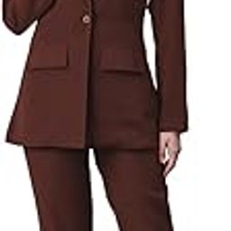 cottinfab Solid Maroon Lapel Collared Blazer-picture-12