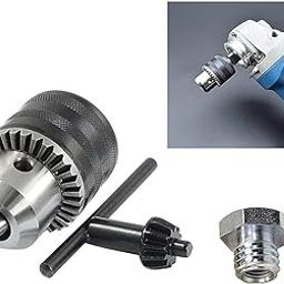 Gadget Deals 13 MM Drill Chuck for 4 Inch Angle Grinder with Converter Nut-29