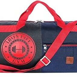 Fly Fashion Polyester 32L Duffle/Adjustable Shoulder/Gym Bag/Sports & Travel Bag for Men & Women with Separate Shoe Compartment - Blue-image-23