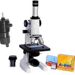 BEXCO Compound Microscope Mag 675X, Metal Body, Brass objectives with LED lamp-22