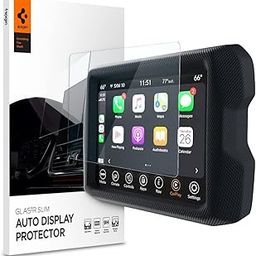 Spigen Glas.tR SLIM Anti-Glare Matte Tempered Glass Screen Protector Guard for Jeep Wrangler (2018-2022), Gladiator (2020-2022) 8.4" Dashboard Touchscreen - 1 Pack-0