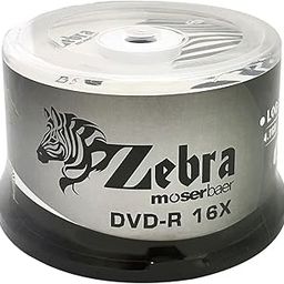 Zebra DVD-R 16X 4.7GB Branded Logo Recordable Media Disc-50 Pack Spindle-picture-23