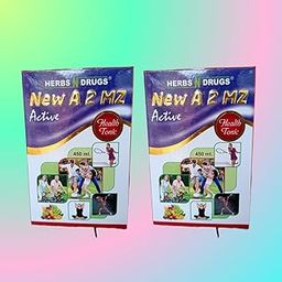 Herbs N Drugs New A 2 MZ Active Health Tonic, 450ml Ayurvedic Weight Gain Syrup Pack of 2-image-19