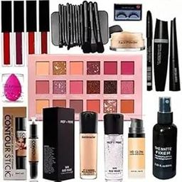Professional Waterproof Makeup Kit Set With All Products For All Types Of Skin For Girls & Women Multicolor,1 Count-27