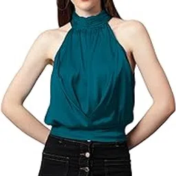 kotty Women's Solid Relaxed Fit Fashion Vest-picture-10