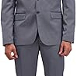Tailored Fit Black Two Piece Suit-image-73