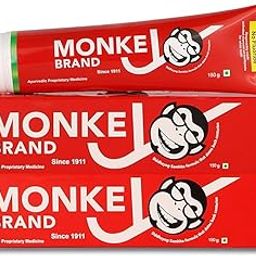 Monkey Brand Charcoal Toothpaste by Nogi (Since 1911) - Ayurvedic Whitening Toothpaste for Stain Removal & Total Oral Care | No SLS | No Fluoride | No Sweeteners | Ayurvedic & Fluoride-Free | (150g (pack of 02))-image-38