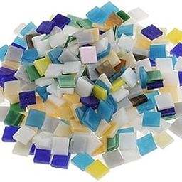 MERISHOPP®2x250 Pieces Vitreous Glass Mosaic Tiles for Arts DIY Crafts Multicolor|Crafts | Glass & Mosaics | Glass & Mosaic Tiles|250 Pieces Mosaic Tiles(2 Pack)-image-25