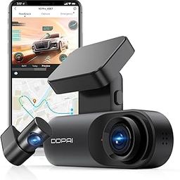 DDPAI 2.5K Dash Cam Front and Rear, 1600P+1080P FHD Dual Dash Camera for Cars with APP, Built-in WiFi, GPS, Night Vision, 24H Parking Monitor, WDR, 140° Wide Angle, G-Sensor, Support 256GB Max, N3 PRO-7