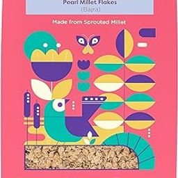 Local Sparrow Sprouted Pearl Millet Flakes| 500grams| Bajra Poha-image-18
