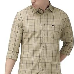 the indian garage co Men's Cotton Slim Fit Shirt-picture-9