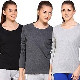 Women's Longsleeve Round Neck(Pack of 3)-image-23