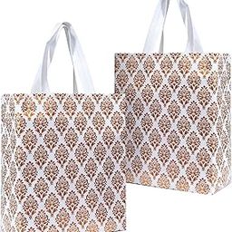 HOMENEX Whiteprint Return Gift Bags for Wedding, Shagun, Festival, Birthday and Other Occasions (Whiteprint Bag)-image-89