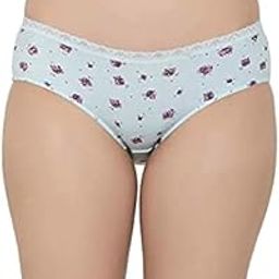 International Women's Polyamide Triumph Cotton Printed Midi Bikini-Pack of 3 Regular All Over Print Style Underwear (M000598_Green-Light Combination_S)-picture-14