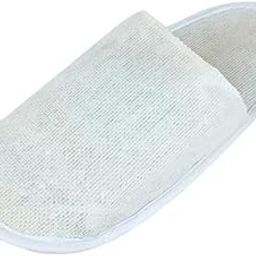 ORENAME Disposable Spa Slippers, Closed Toe, Non-Slip Sole, Lightweight & Comfortable – Ideal for Hotels, Salons, Guests, Travel, and Home Use (PACK OF 50)-42
