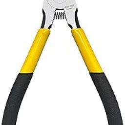 BOOSDEN Wire Cutter,6.5 inch Side Cutters,Spring Loaded Wire Cutters for Crafting,Flush Cutter,Ultra Sharp for Jewelry Making,Flush Cut Pliers, Snips-image-19