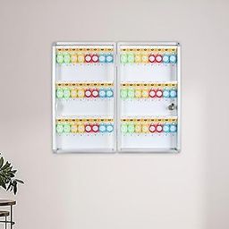 bnf® Key Lock Box Wall Mounted Key Keep Case for Apartment Hotel Property Managers 48 Position|Business & Industrial | Facility Maintenance & Safety | Access Control Equipment |1Key Lock Box-image-12