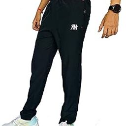 NS Track Pants for Men, Athletic Regular Fit, High Rise, Sage Green, 4 Pockets with Zip-image-47